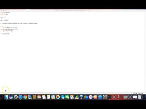 Binding And Listening Using Socket And Sys Module In Python