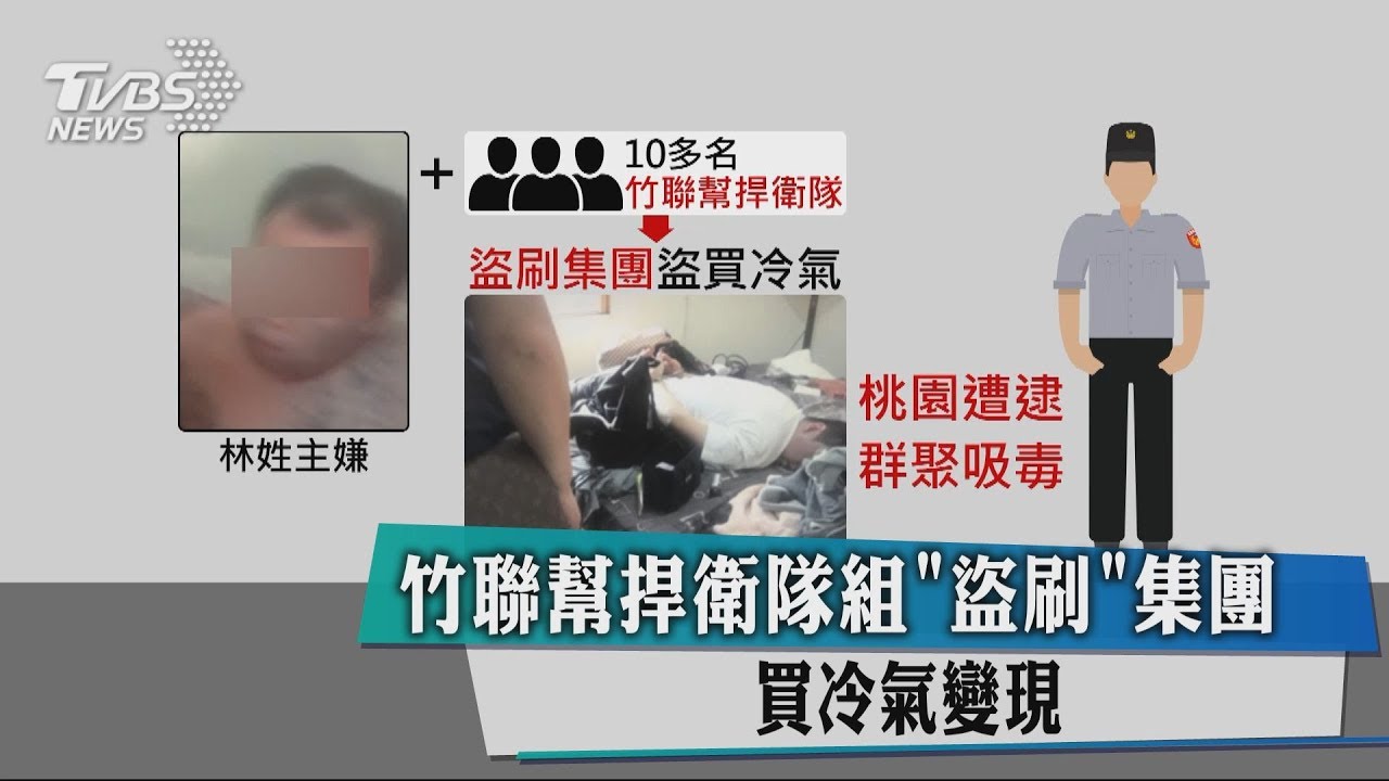 竹聯幫捍衛隊組盜刷集團 買冷氣變現