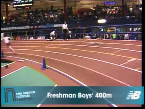 Boys 400m Freshman Heat 4 - New Balance Indoor Nationals 2011