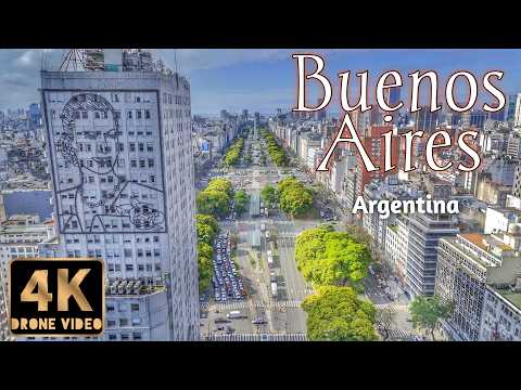 Buenos Aires, Argentina 4K HDR Drone