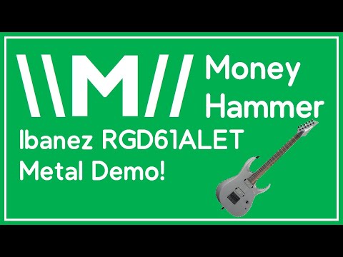 Ibanez Axion Label RGD61ALET Extended Range Evertune Guitar: Metal Demo