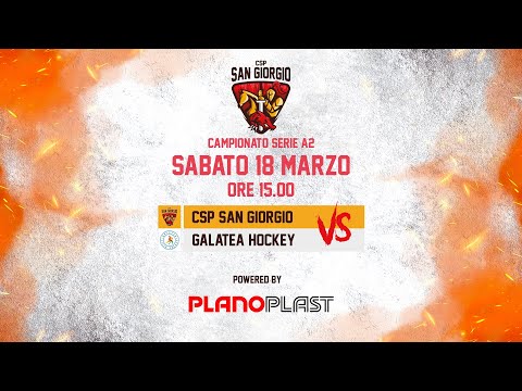 CSP San Giorgio vs Galatea Hockey