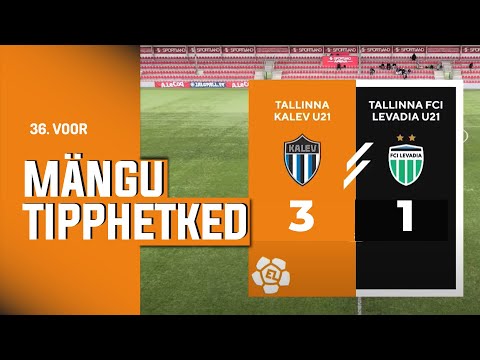 JK Tallinna Kalev U21 - Tallinna FCI Levadia U21 I 3:1 I Esiliiga 36. voor I 2024