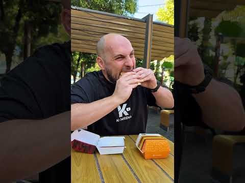 Сравниваю макдональс и вкусно и точка