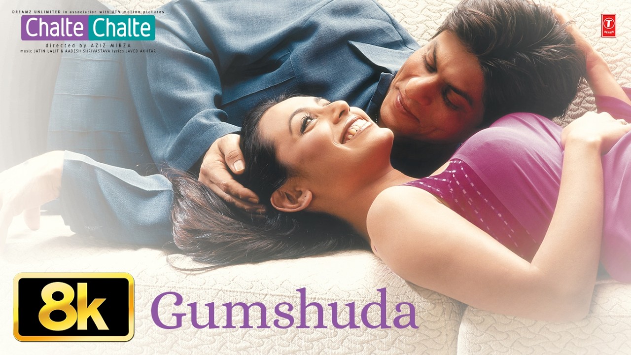 Ghum Shuda (Full Song) 8K | Shah Rukh Khan | Rani Mukherjee | Chalte Chalte | Sonu Nigam