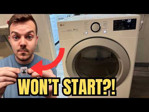 LG Dryer Won’t Start? Thermal Fuse Fix (Easy)