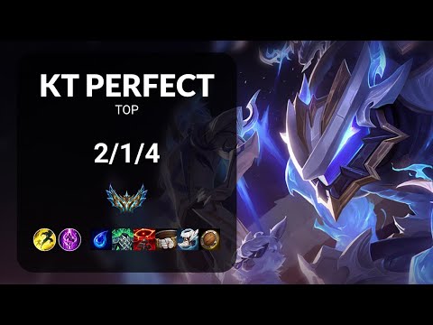 KT PerfecT Maokai vs Rumble TOP - KR CHALLENGER Patch 14.24
