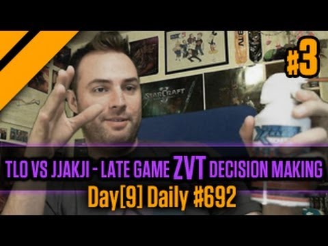 Day[9] Daily #692 - TLO vs Jjakji - Late Game ZvT Decision Making - P3