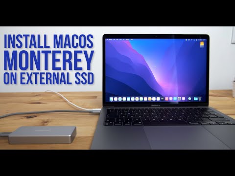 How to Install MacOS 12 Monterey Beta on an External SSD