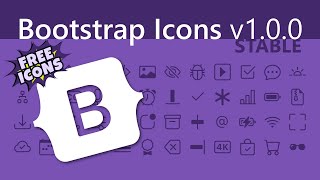 FREE Icons! How to use Bootstrap Icons v1.0.0 | Bootstrap 5 (2020)