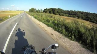 Video Medfreš/Vedlejší kolej/Bassist trip on motobike to Ukraine HD
