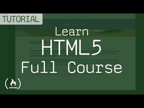 HTML5 - kompletter Kurs