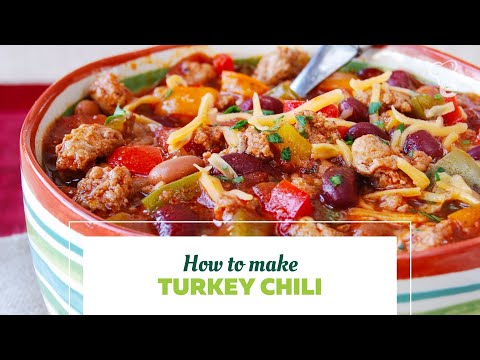 Heart Healthy Turkey Chili | Low Fat, High Protein Dinner