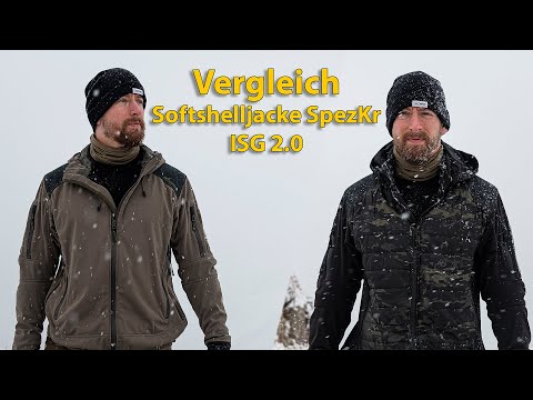 Comparison: ISG 2.0 and softshell jacket SpezKr - Jackets from Carinthia