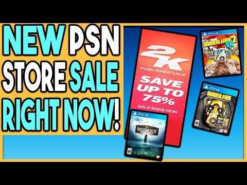NEW PSN STORE SALE LIVE RIGHT NOW!