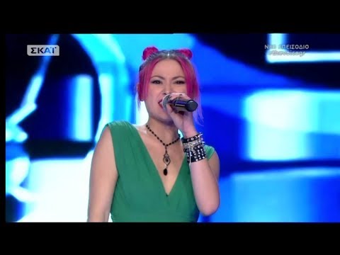 The Voice of Greece 4 - Blind Audition - SO WHAT - Pigi Samara