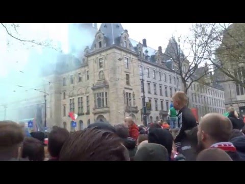 Huldiging Feyenoord Beker Winaar 2016