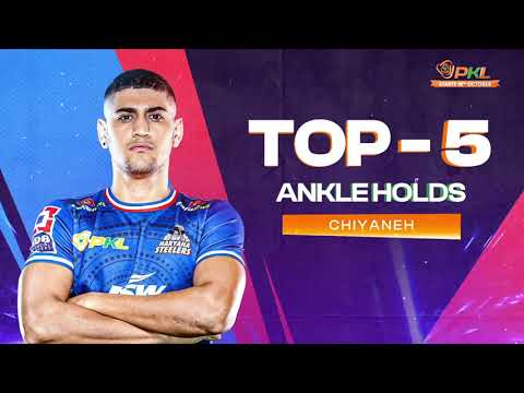 Chiyaneh's Top-5 ankle holds in Pro Kabaddi League | PKL Season 11
