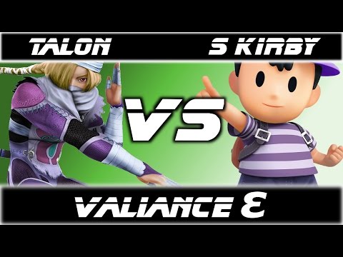 Valiance γ - DRX Talon (Sheik) vs. SniperKirby (Ness) -  Smash 4 - Wii U