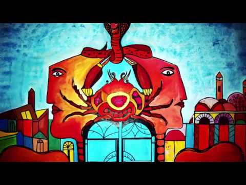 معرص بين العالمين من برلين مع اغنيه ياظريف الطول من  حمزة نمرة  الرسام ماجد حمصي