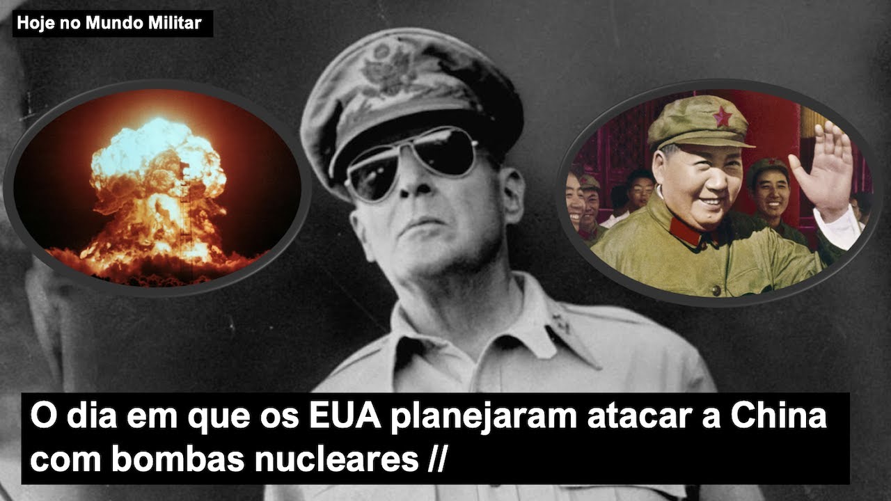 O dia em que os EUA planejaram atacar a China com bombas nucleares
