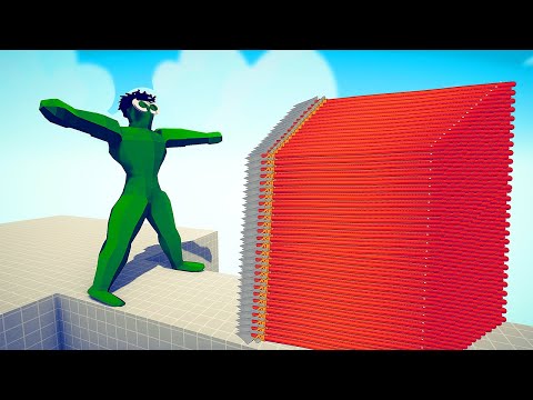 HULK vs EVERY GOD - Totally Accurate Battle Simulator TABS