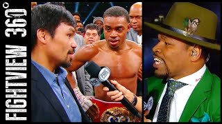 PAC WON'T FIGHT ERROL? TOO OLD! A DUCK? SPENCE PORTER PPV TALKS? PACQUIAO THURMAN OR MIKEY LIKELY?