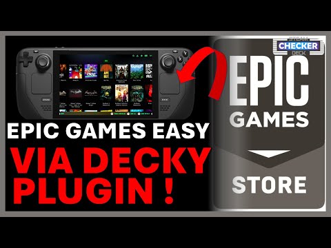 Epic Games easy via Decky Plugin installieren & spielen! | Steam Deck | Tutorial |