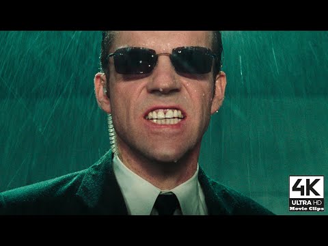 The Matrix 4K (1999) - Rooftop Rescue (10/12) | 4K Clips
