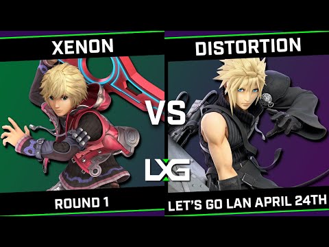 Xenon (Shulk) vs Distortion (Cloud/Little Mac) - LXG Let's Go LAN April 24th