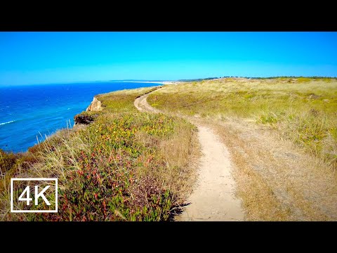 4k Cliff Walk - Atlantic Ocean - Portugal 🇵🇹 MECO