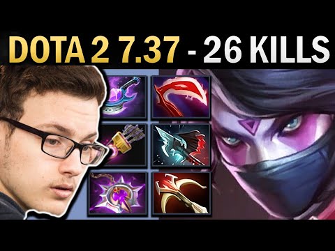 Templar Assassin Dota 2 7.37 Miracle with 26 Kills and Daedalus - TI13