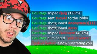 CouRage vs 100 Fortnite Noobs