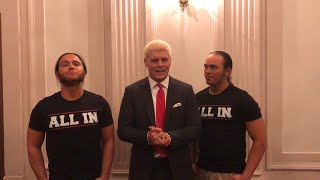 "All In" indie mega show announced for Chicago