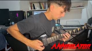 Annihilator - Don't Bother Me (Neil Goldberg &amp; Jeff Waters guitar solo cover)