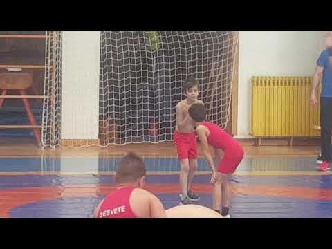 Jan Bajrić hrvanje Zagreb tuš u 20 sekundi.