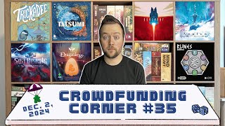 Crowdfunding Corner #35 // Tatsumi, Sea Beasts, Avalon, and more! (December 2, 2024)