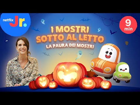 LA PAURA DEI MOSTRI 👾 I Mostri sotto al Letto 👻 con Stefania Andreoli | Netflix Junior Italia