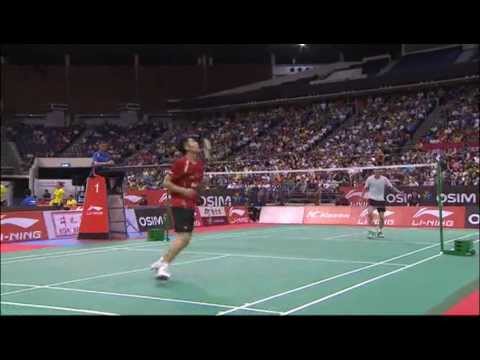 SF - MS - Lin Dan vs. Peter Hoeg Gade - Li Ning Singapore Open 2011