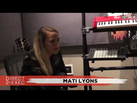 Mati Lyons Performs at Direct 2 Exec Los Angeles 12/9/18 - A&R at Atlantic Records