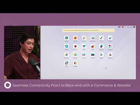 Seamless Connectivity Front to Back-end with e-Commerce & Website