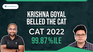 Toppers Conversations: Krishna Goyal, 99.87 Percentile in CAT 2022 | Preparation tips and Strategy