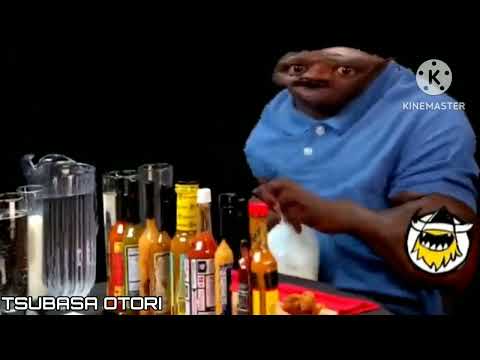 Content Aware scale Shaquille o'neal eats hot wings Da bomb