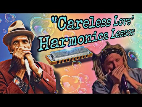 "Careless Love" 🎵 Harmonica Lesson (Big Walter Version) Tabs
