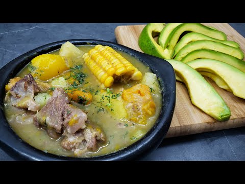 Delicious Colombian sancocho, Rosita Cocina style - how to make sancocho - sancocho recipe