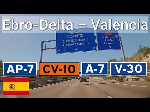 España: AP-7/CV-10/A-7 – Amposta - Valencia