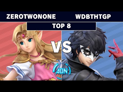 AON Ultimate #045 - ZT | ZeroTwoNone (Zelda) Vs WDBTHTGP (Joker) Losers Round 9 - Smash Ultimate