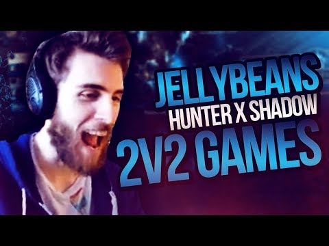 WINNING UNWINNABLE GAMES WITH JELLYBEANS | Shadow Priest x Hunter 2v2