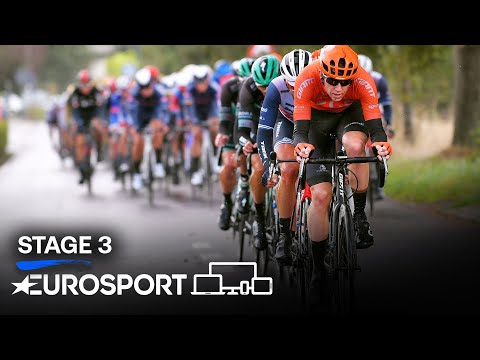 BinckBank Tour 2020 - Stage 3 Highlights | Cycling | Eurosport