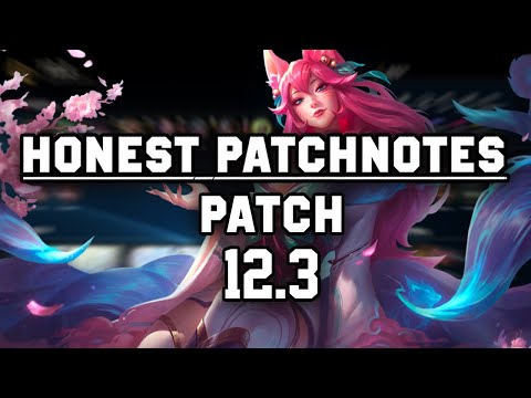 ANSAGE AN RIOT GAMES! | PATCH 12.3 | [ HONEST PATCHNOTES ]